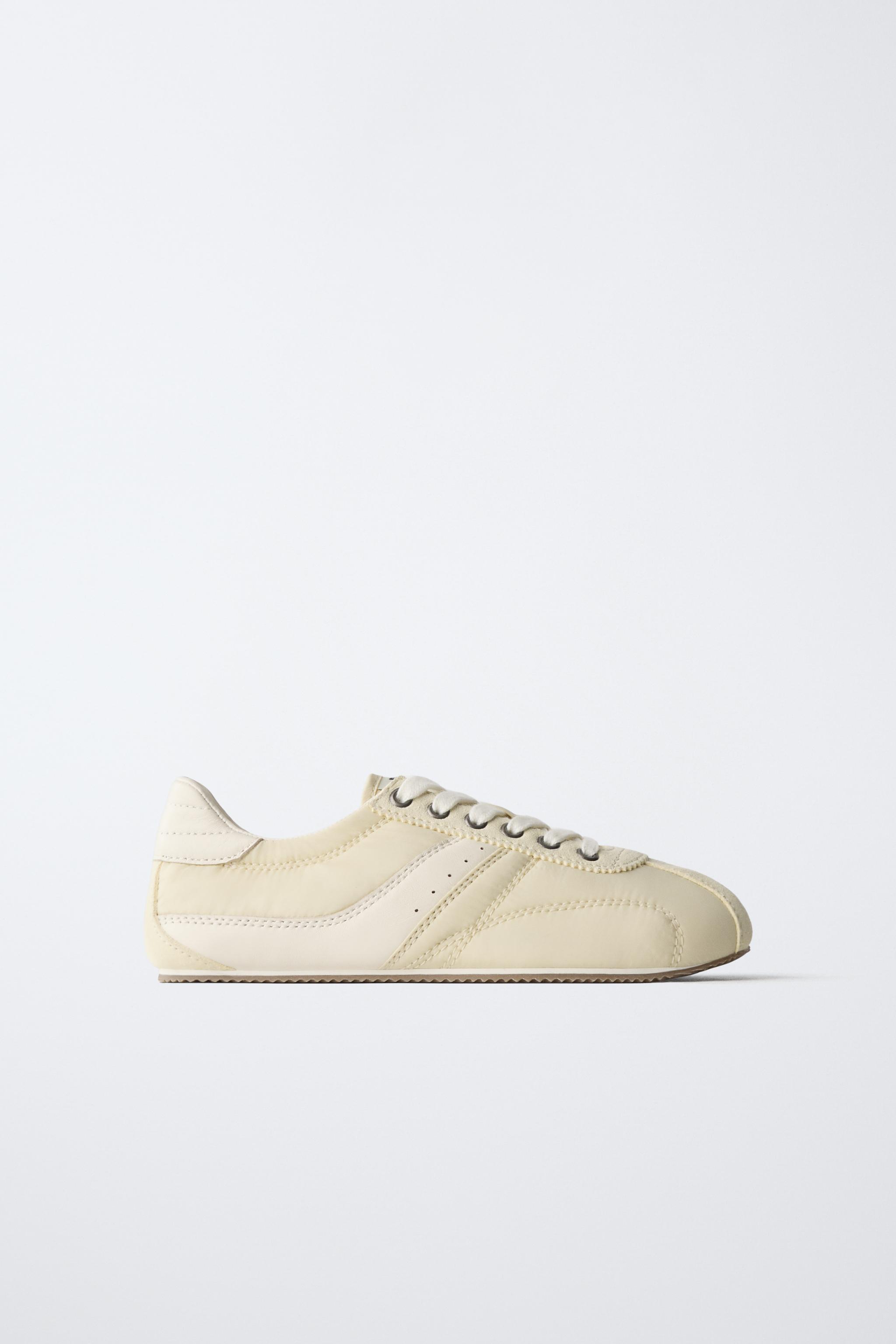 BASKETS AVEC CUIR